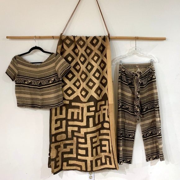 Free People Tribal Print Set Bottoms -- Never Worn - Picture 1 of 6